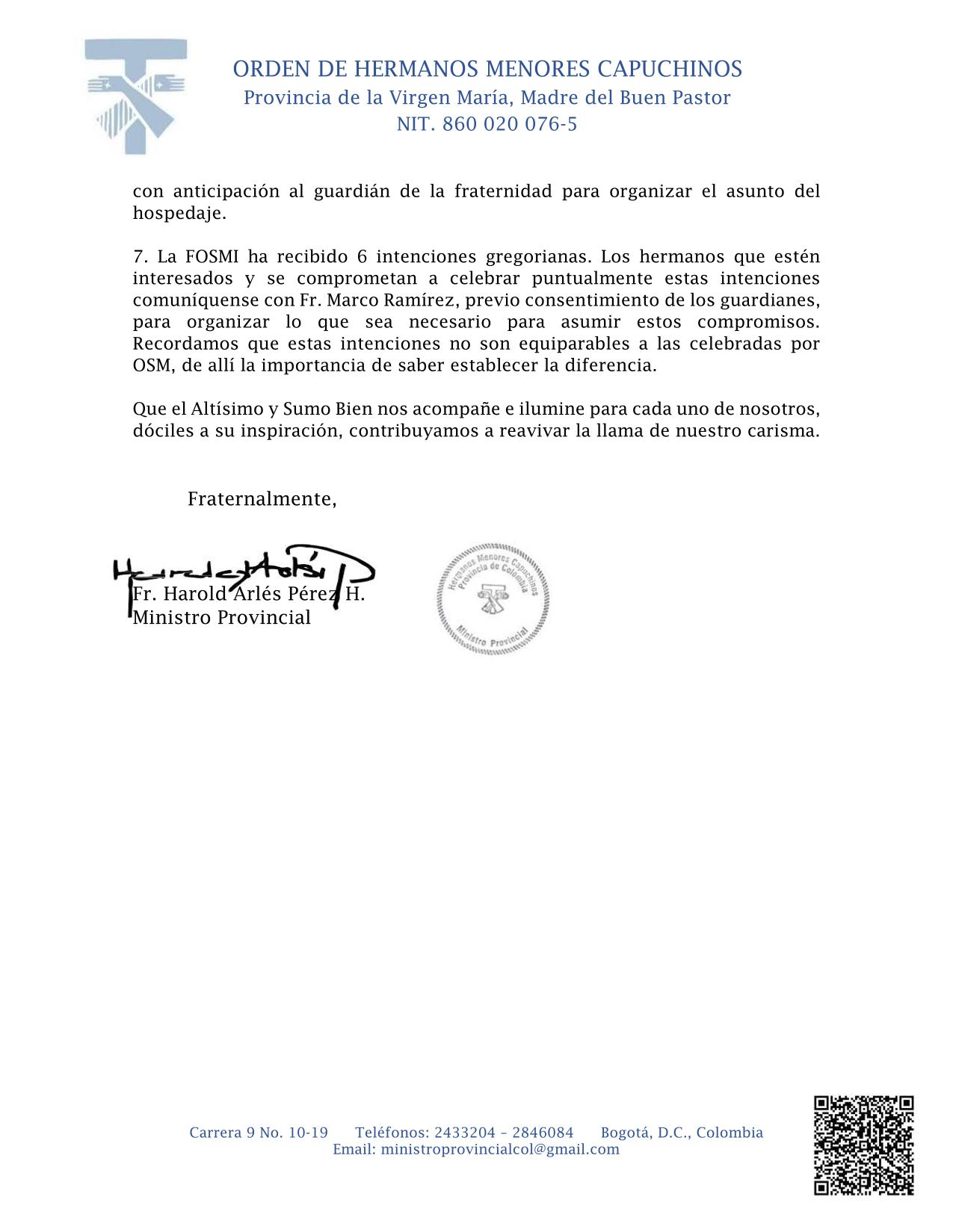 COMUNICADO 05 2