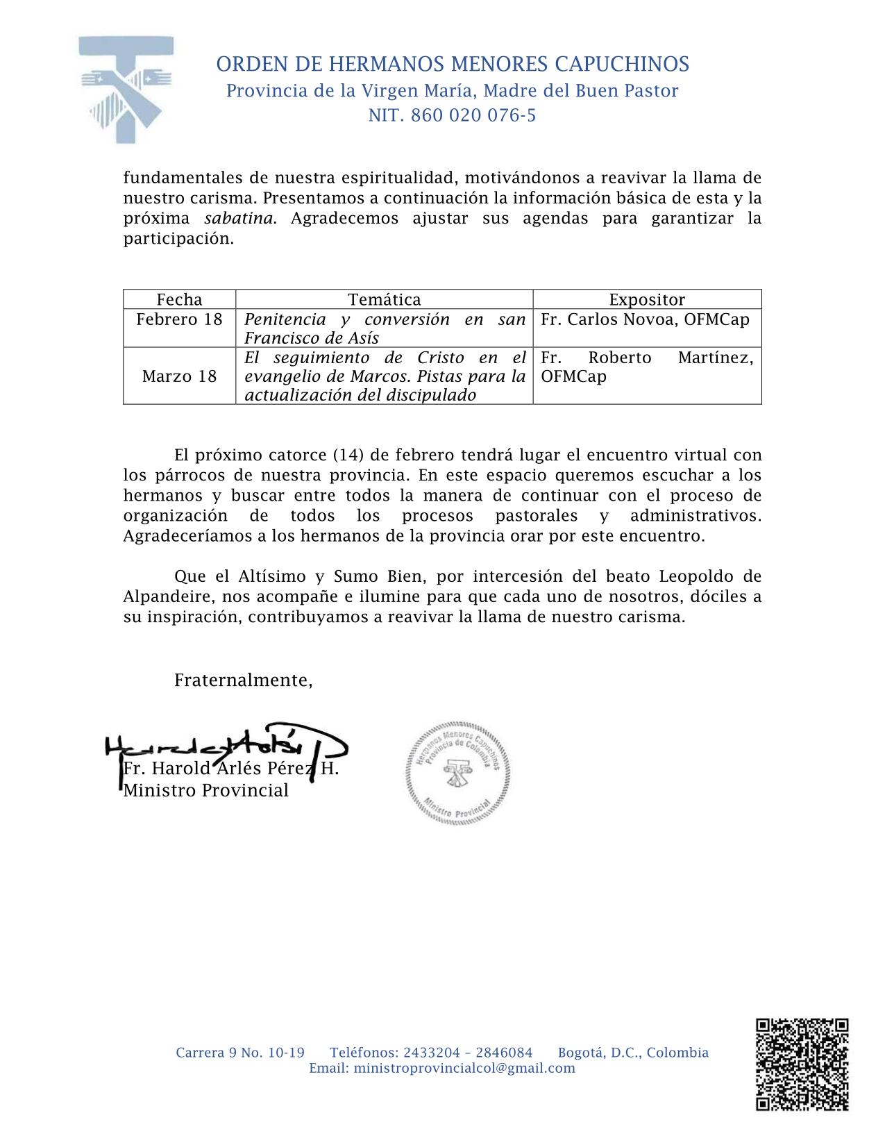 COMUNICADO 06 2