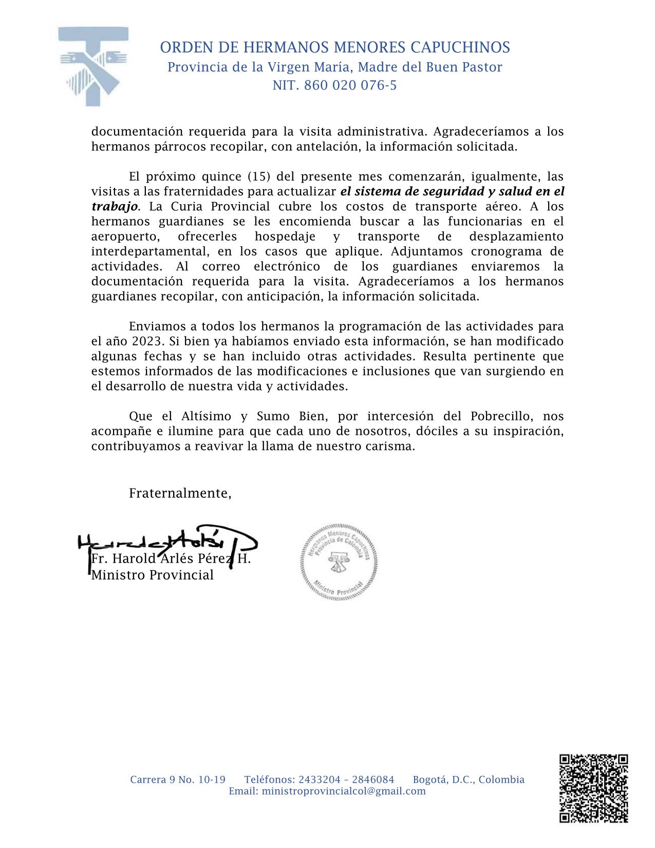 COMUNICADO 08 2