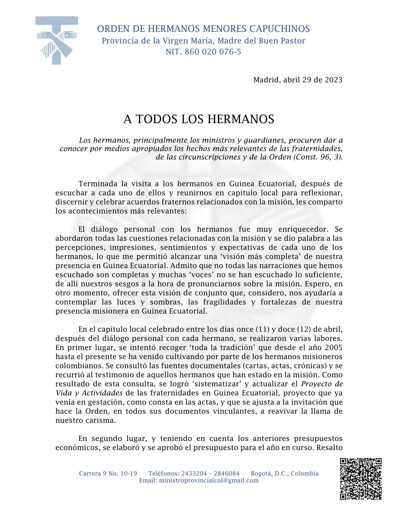 COMUNICADO 10 1