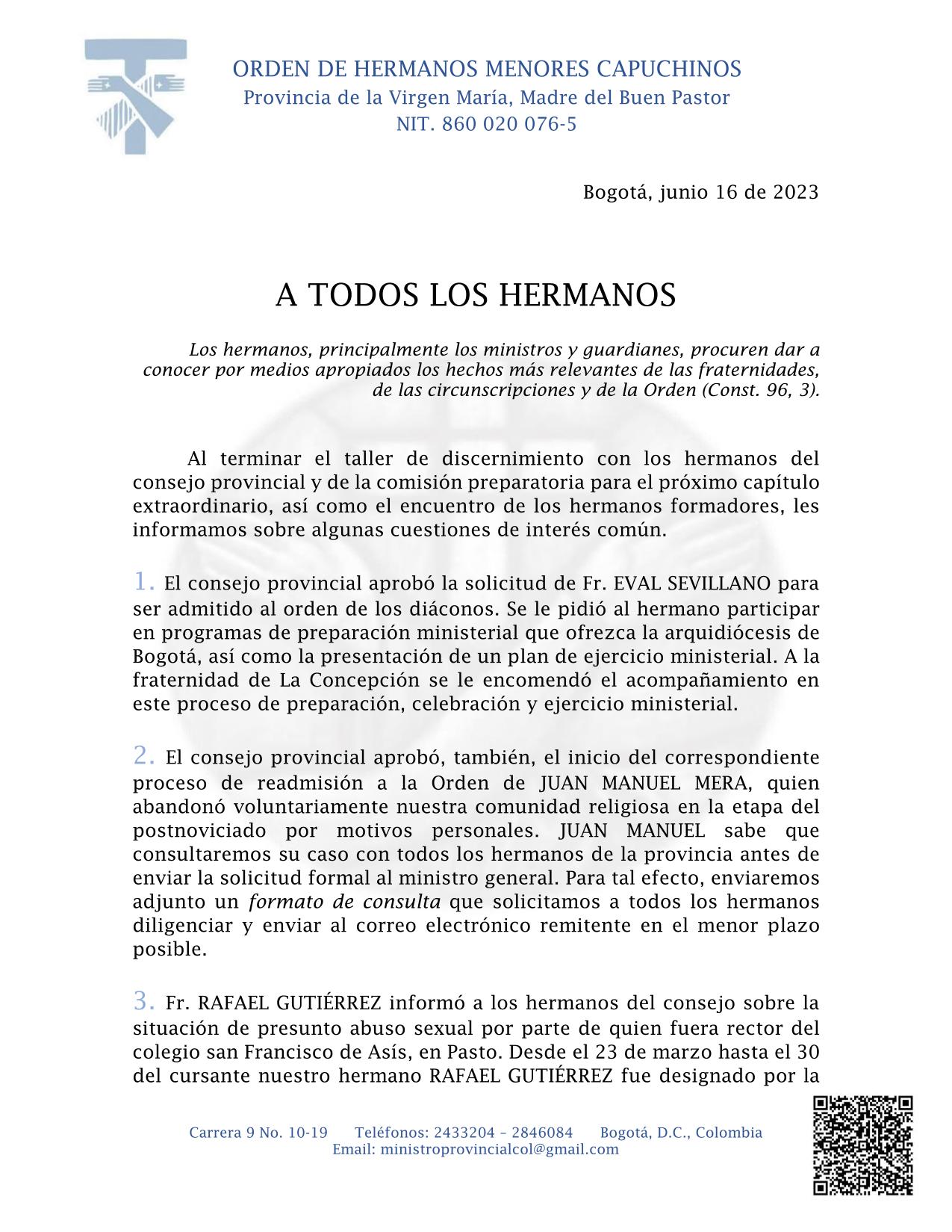 COMUNICADO 12 1