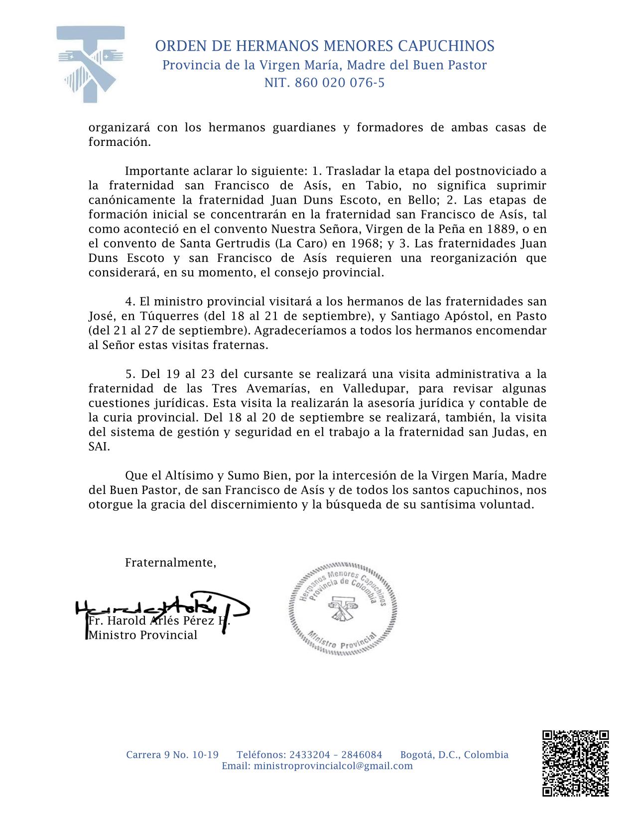 COMUNICADO 16 2