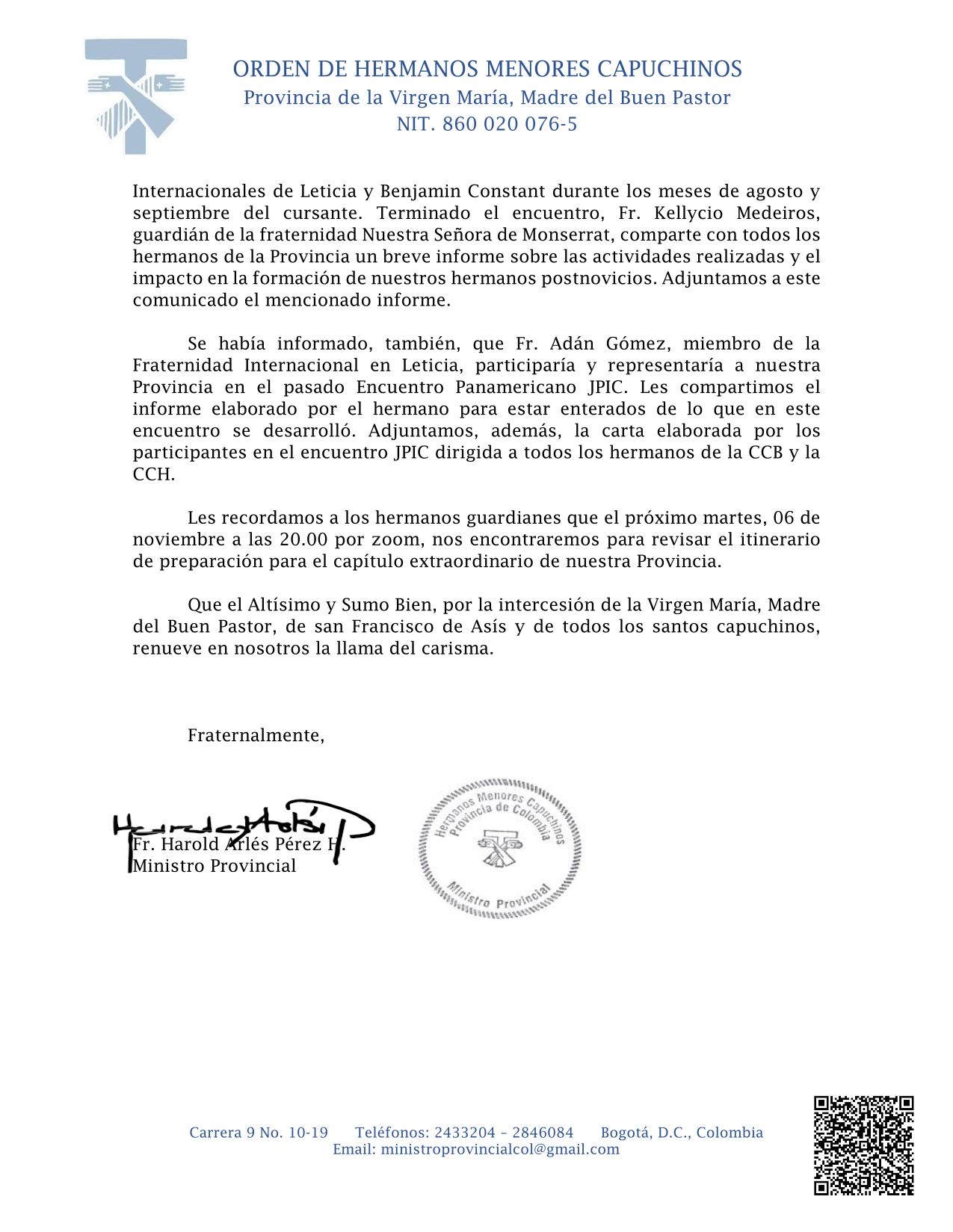 COMUNICADO 19 2