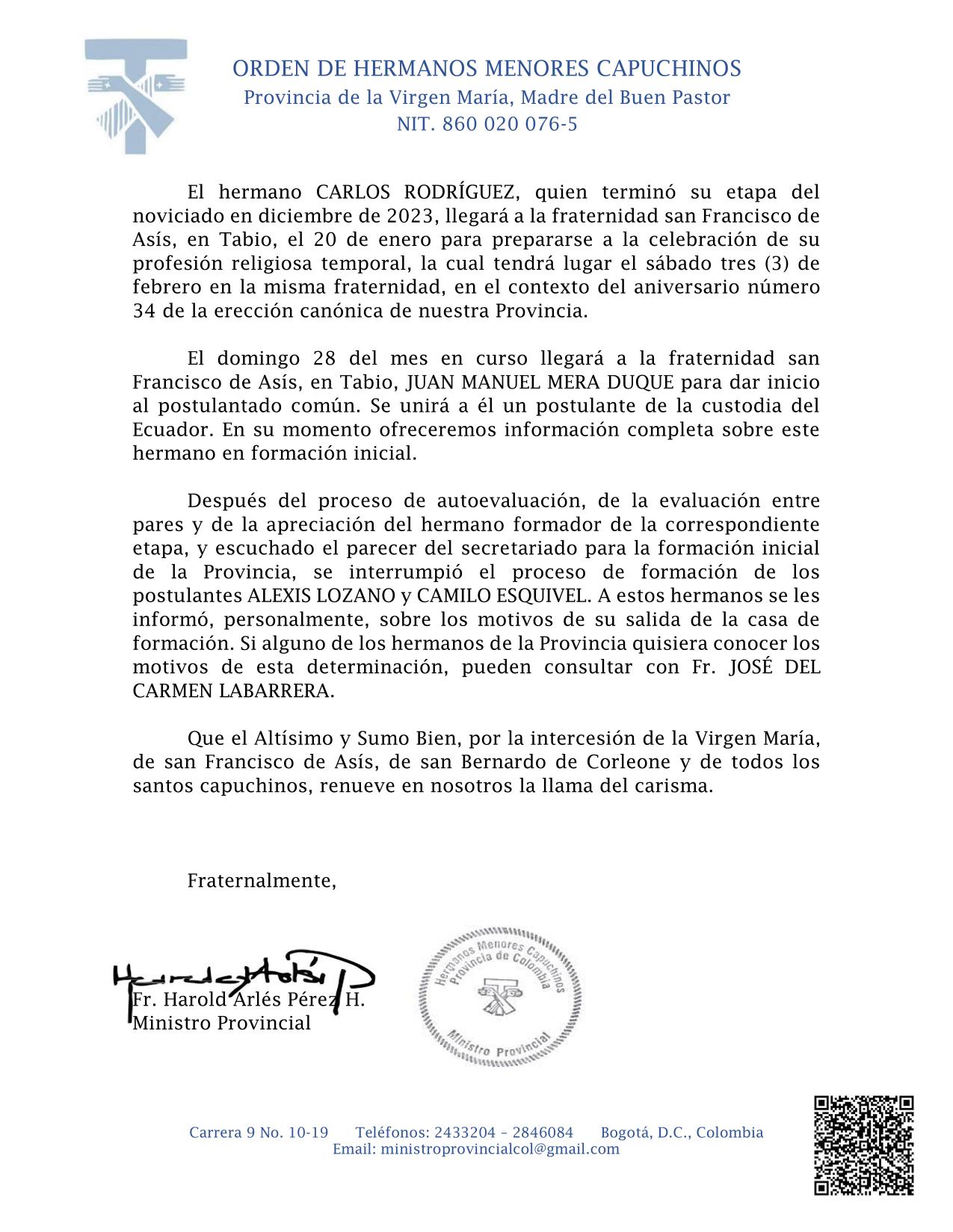 COMUNICADO 23 2