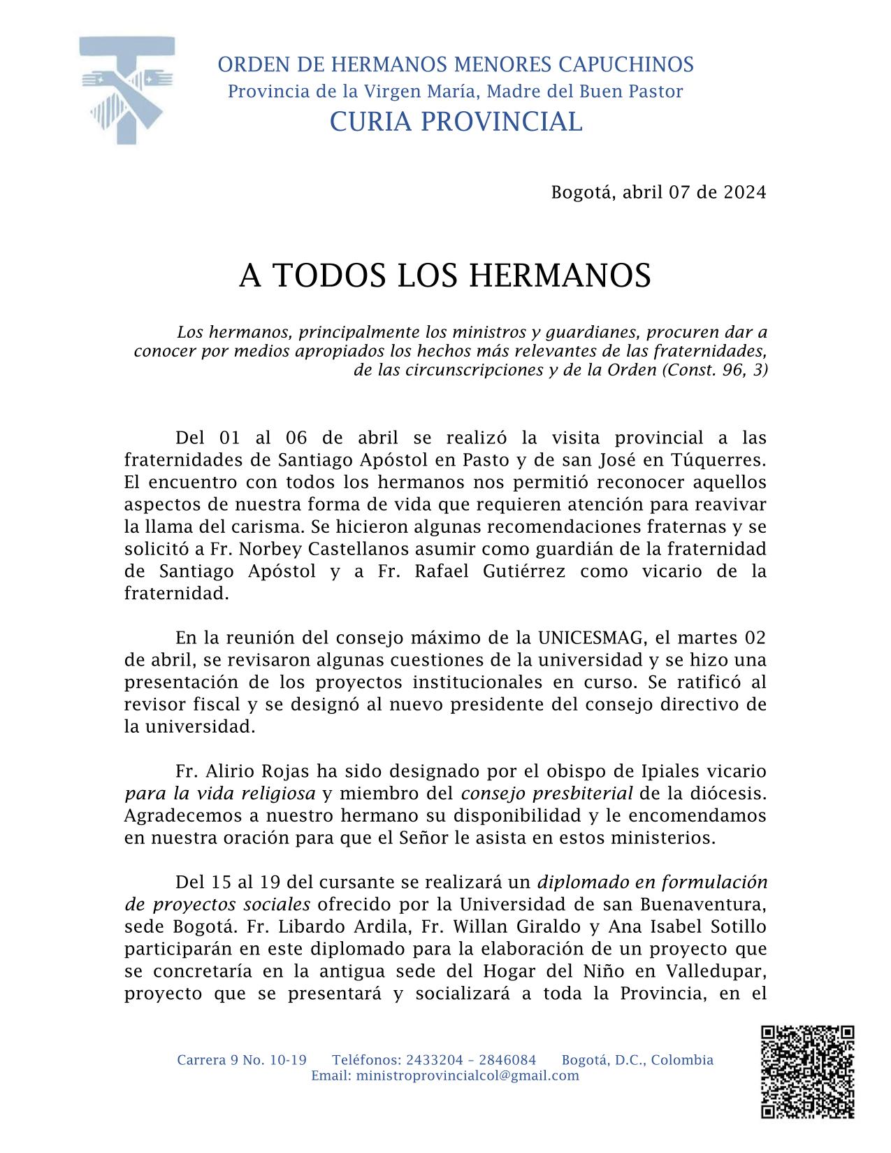 COMUNICADO 29 1