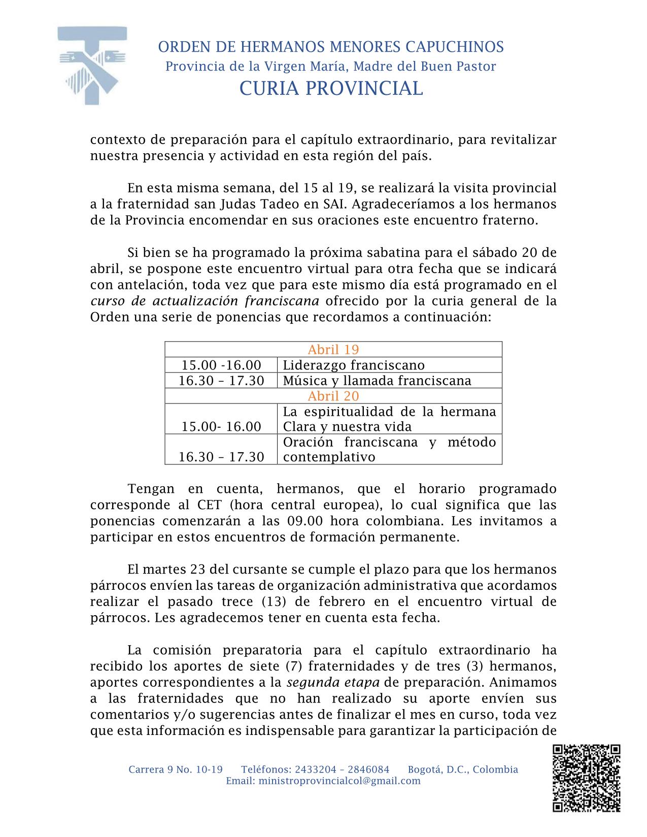 COMUNICADO 29 2