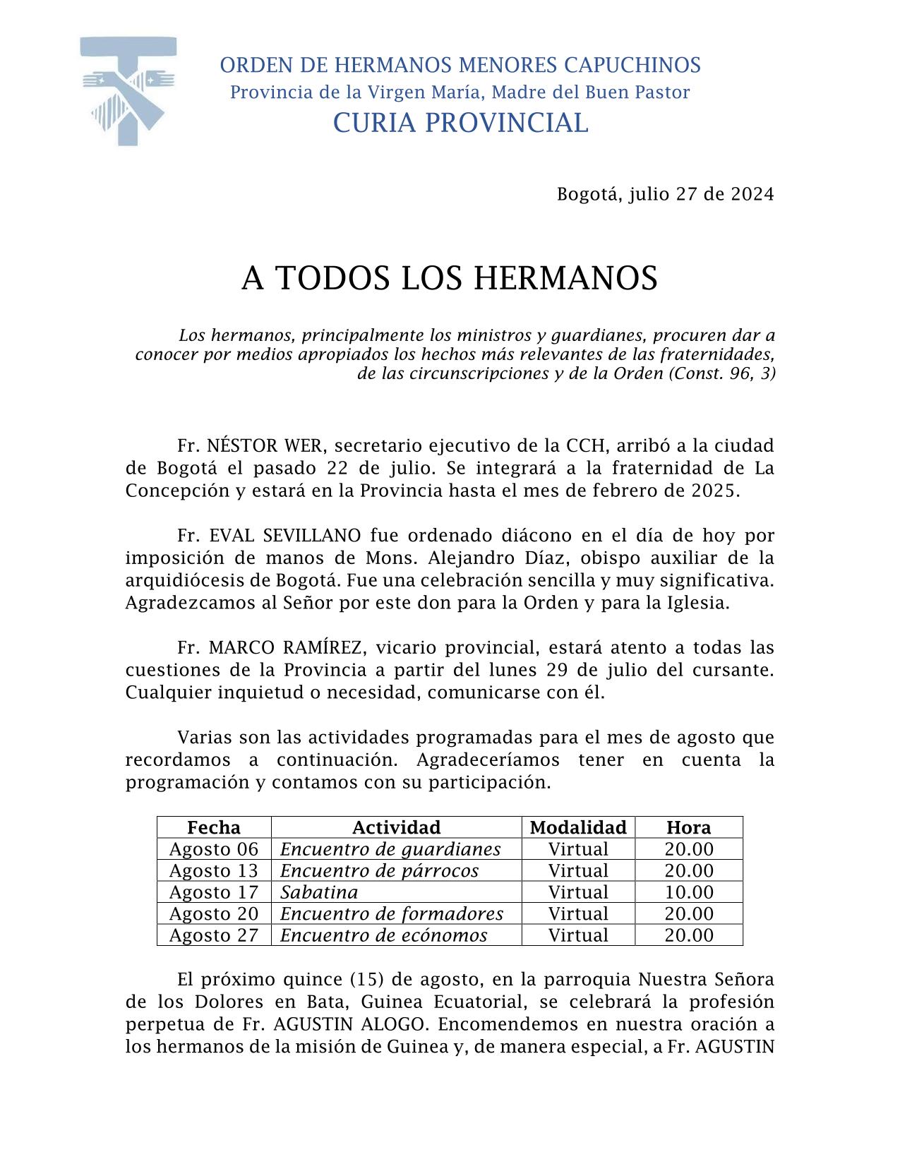 COMUNICADO 40 1