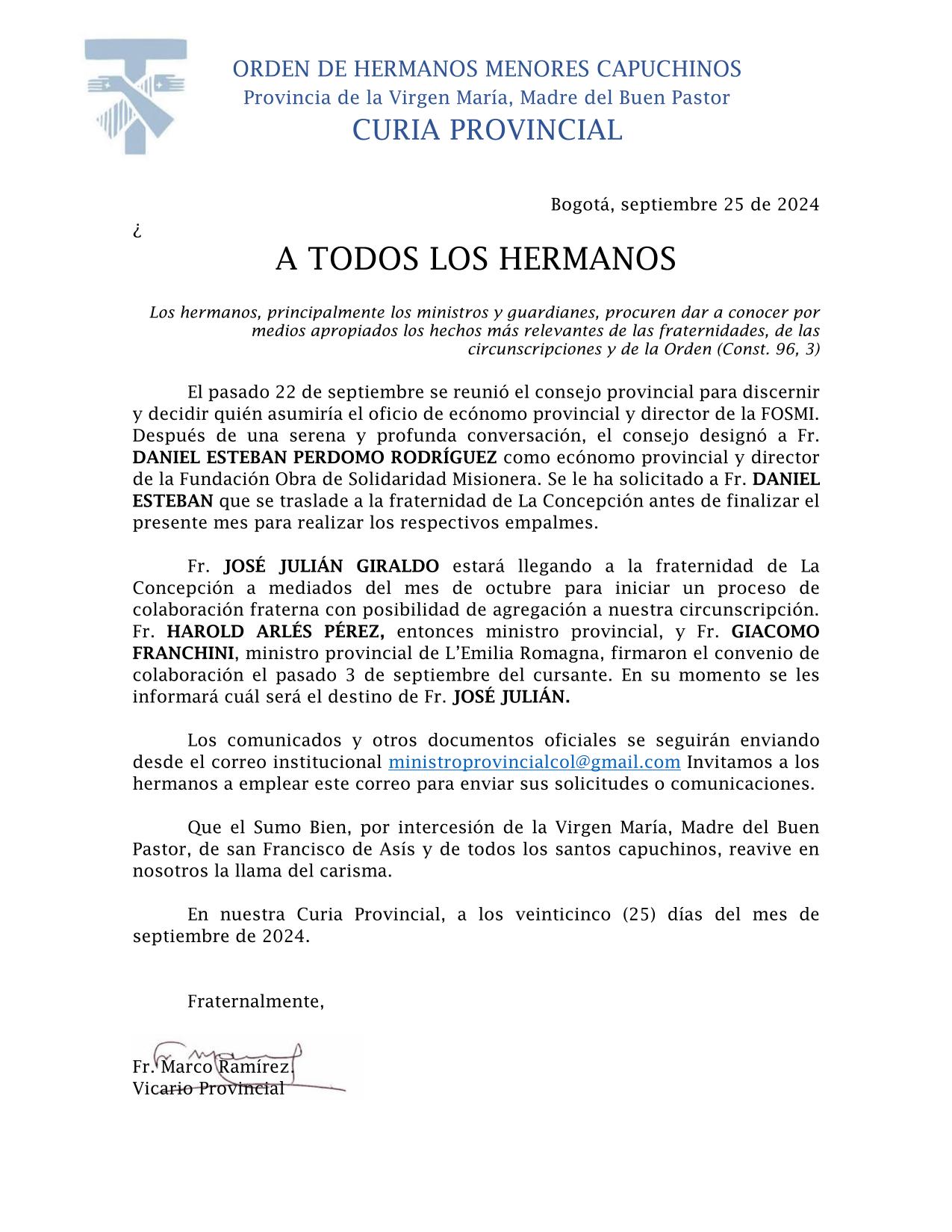 COMUNICADO 44